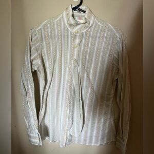 Striped Button-Up Shirt